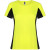 Спортивная футболка «Shanghai» женская неоновый желтый/черный