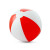 Пляжный надувной мяч «CRUISE» красный