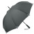 Зонт-трость «Safebrella» с фонариком и светоотражающими элементами серый