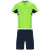 Спортивный костюм «Boca», мужской неоновый зеленый/нэйви