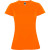 Спортивная футболка «Montecarlo», женская неоновый оранжевый