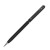 Ручка шариковая SLIM, глянцевый корпус черный, серебристый