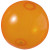 Мяч пляжный «Ibiza» оранжевый прозрачный