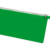 Пенал «Веста» зеленый прозрачный/белый