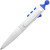 Ручка пластиковая шариковая «Clic Pen» белый/ярко-синий