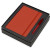 Подарочный набор Vision Pro soft-touch с ручкой и блокнотом А5 красный