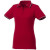 Рубашка поло «Fairfield» женская красный/темно-синий/белый