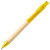 Ручка картонная шариковая «Safi» натуральный/желтый