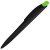 Ручка шариковая пластиковая «Stream» черный/салатовый