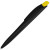 Ручка шариковая пластиковая «Stream» черный/желтый