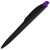 Ручка шариковая пластиковая «Stream» черный/фиолетовый