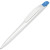 Ручка шариковая пластиковая «Stream» белый/голубой