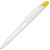 Ручка шариковая пластиковая «Stream» белый/желтый