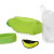 Набор для спорта «Keen glow» сумка- зеленое яблоко, повязка- лайм, емкость- прозрачный, браслет- желтый
