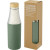 Термобутылка «Hulan» с вакуумной изоляцией зеленый/серебристый/натуральный