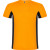 Спортивная футболка «Shanghai» мужская неоновый оранжевый/черный