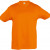 Футболка детская Regent Kids 150, белая оранжевый