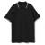 Рубашка поло мужская с контрастной отделкой Practice 270, белый/темно-синий черный