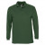 Рубашка поло мужская с длинным рукавом Winter II 210 бежевая зеленый