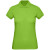 Рубашка поло женская Inspire, черная зеленый, зеленое яблоко