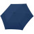 Зонт складной Carbonsteel Slim, черный синий, темно-синий