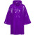 Дождевик-плащ CloudTime, серебристый фиолетовый