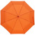 Зонт складной Monsoon, черный оранжевый