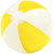 Надувной пляжный мяч Cruise, красный с белым белый, желтый