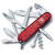 Нож перочинный «Huntsman», 91 мм, 15 функций полупрозрачный красный