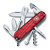 Нож перочинный «Climber», 91 мм, 14 функций полупрозрачный красный