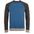Толстовка унисекс Sandro синий/черный меланж, размер 3XL G-017005273XL