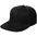 Бейсболка Snapback с прямым козырьком, черная G-15948.30