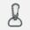Застежка-карабин Snap Hook, M, серая G-16507.11