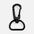 Застежка-карабин Snap Hook, M, черная G-16507.30