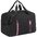 Сумка дорожная Compact Neon, черная с розовым G-16863.34