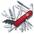 Офицерский нож CyberTool L, полупрозрачный красный G-7747.55