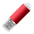 USB flash-карта ASSORTI (16Гб), красный HG-19301_16Gb/08