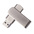 USB flash-карта SWING METAL (32Гб), серебристая, 5,3х1,7х0,9 см, металл HG-19339_32Gb