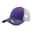 Бейсболка RAPPER COTTON, 5 клиньев, пластиковая застежка фиолетовый, белый HG-254179.111