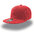 Бейсболка SNAP BACK, 6 клиньев, пластиковая застежка красный HG-25424.08