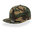 Бейсболка SNAP BACK, 6 клиньев, пластиковая застежка зеленый камуфляж HG-25424.15