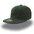 Бейсболка SNAP BACK, 6 клиньев, пластиковая застежка зеленый HG-25424.18