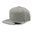 Бейсболка SNAP BACK, 6 клиньев, пластиковая застежка серый меланж HG-25424.291