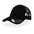 Бейсболка RAPPER JERSEY, 5 клиньев, пластиковая застежка черный HG-25458.35