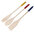 Комплект лопаток KUSINA, 11х32х1 см, дерево бежевый HG-343781