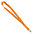 Ланъярд NECK, оранжевый, полиэстер, 2х50 см HG-348780/06
