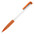 N13, ручка шариковая с грипом, пластик, белый, оранжевый HG-38013/05