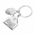 Брелок SILV HOME; 3,97 x 3,3 x 0,3 см; металл серебристый HG-50131