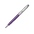 Шариковая ручка Parker Sonnet Essentials Violet SB Steel CT, цвет чернил black, перо: M, в подарочной упаковке. серебристый, фиолетовый OA-2169369
