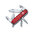 Нож перочинный VICTORINOX Spartan, 91 мм, 12 функций, полупрозрачный красный OA-601139